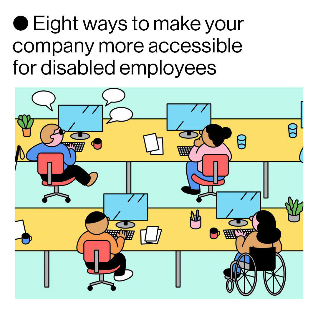 Bloomberg Businessweek - ● Remote work has helped Americans with disabilities find employment as nev