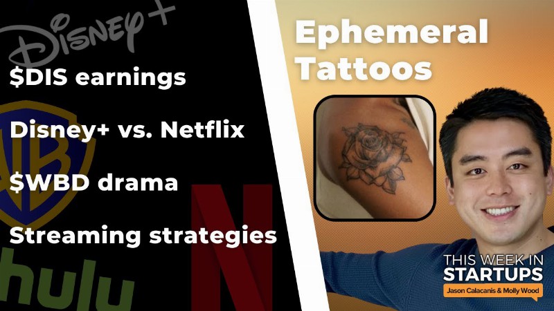 $dis Earnings Disney Vs Netflix & Streaming Strategies With Lon Harris + Ephemeral Tattoos : E1532