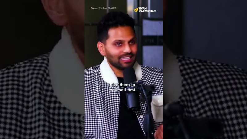 Give It To Yourself First! : Jay Shetty : #shorts