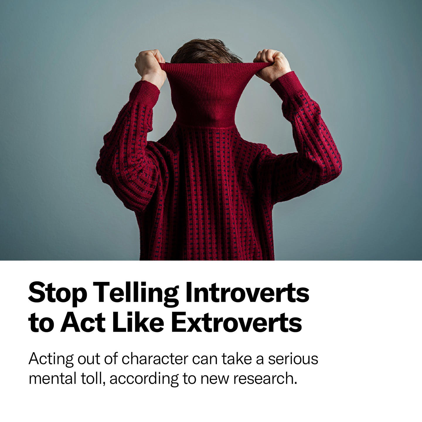 Harvard Business Review - It’s well known that engaging in extroverted activities — such as networki