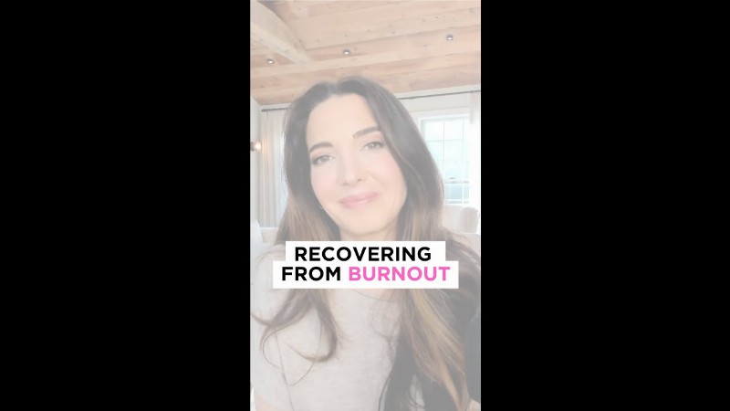image 0 How To (really) Recover From Burnout : Marie Forleo #shorts