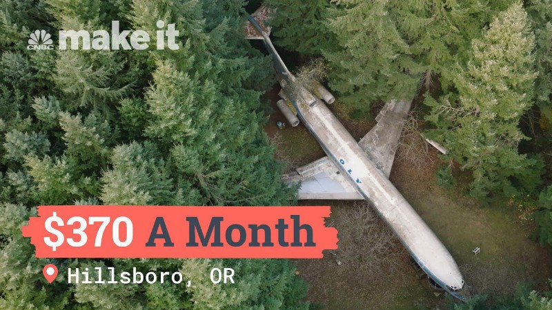 Living In An Airplane In The Woods For $370 A Month : Unlocked