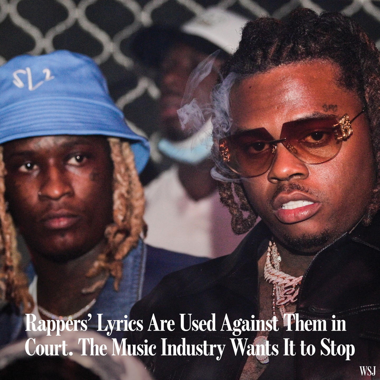 The Wall Street Journal - Rappers Young Thug and Gunna are behind bars in Atlanta on gang-related ch